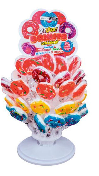 TORRE DIPLOKO DONUTS DIVERTIDO C/60