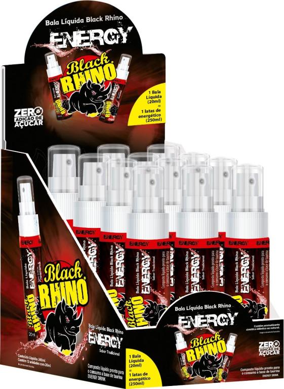 BALA LIQUIDA BLACK RHINO TRADICIONAL C/12