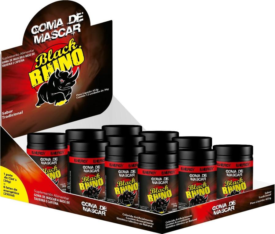 BLACK RHINO POTE C/12 UN