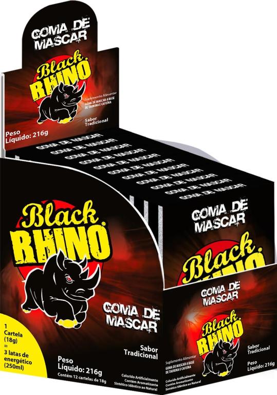 BLACK RHINO CARTELA C/12