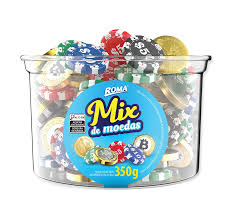 MOEDAS MIX POTE 350G C/87
