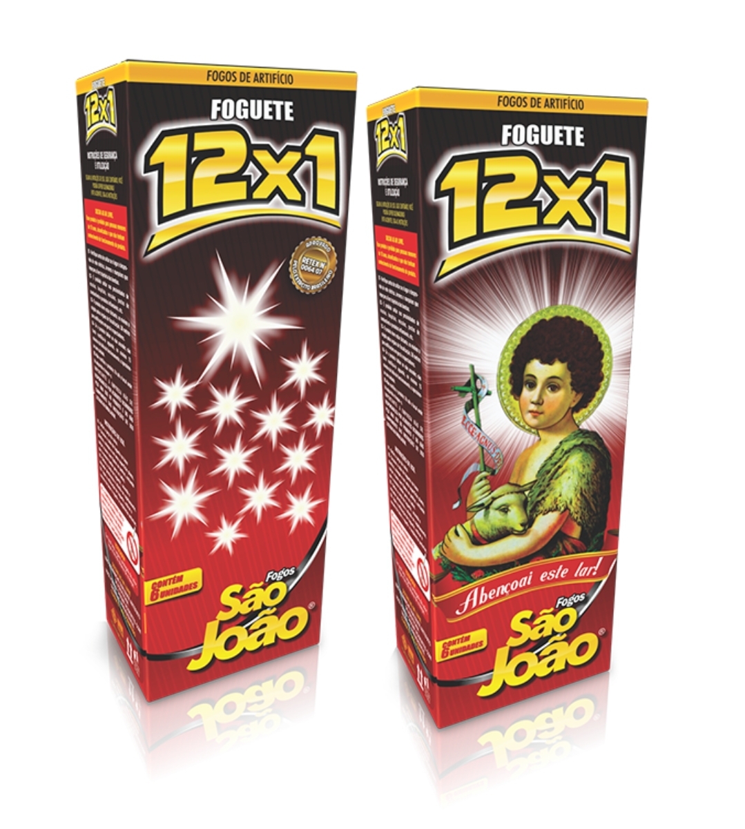 FOGUETE 12X1 UNITARIO