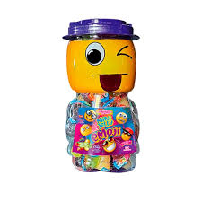 MINI JELLY EMOJI SORTIDOS POTE 15G C/100