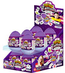 OVO SURPRESA TATTOO MENINA DP C/12