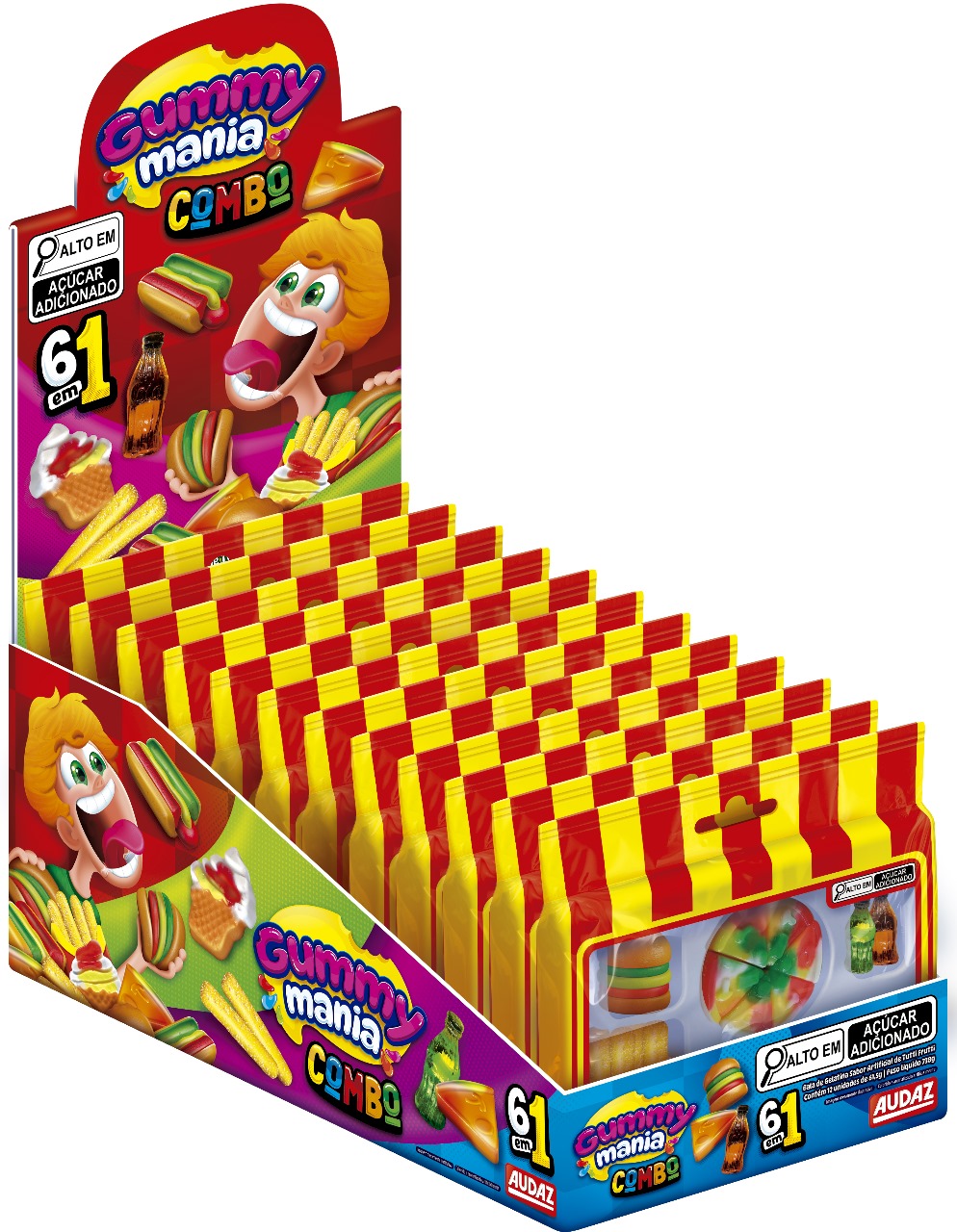 COMBO GUMMY MANIA DP C/12