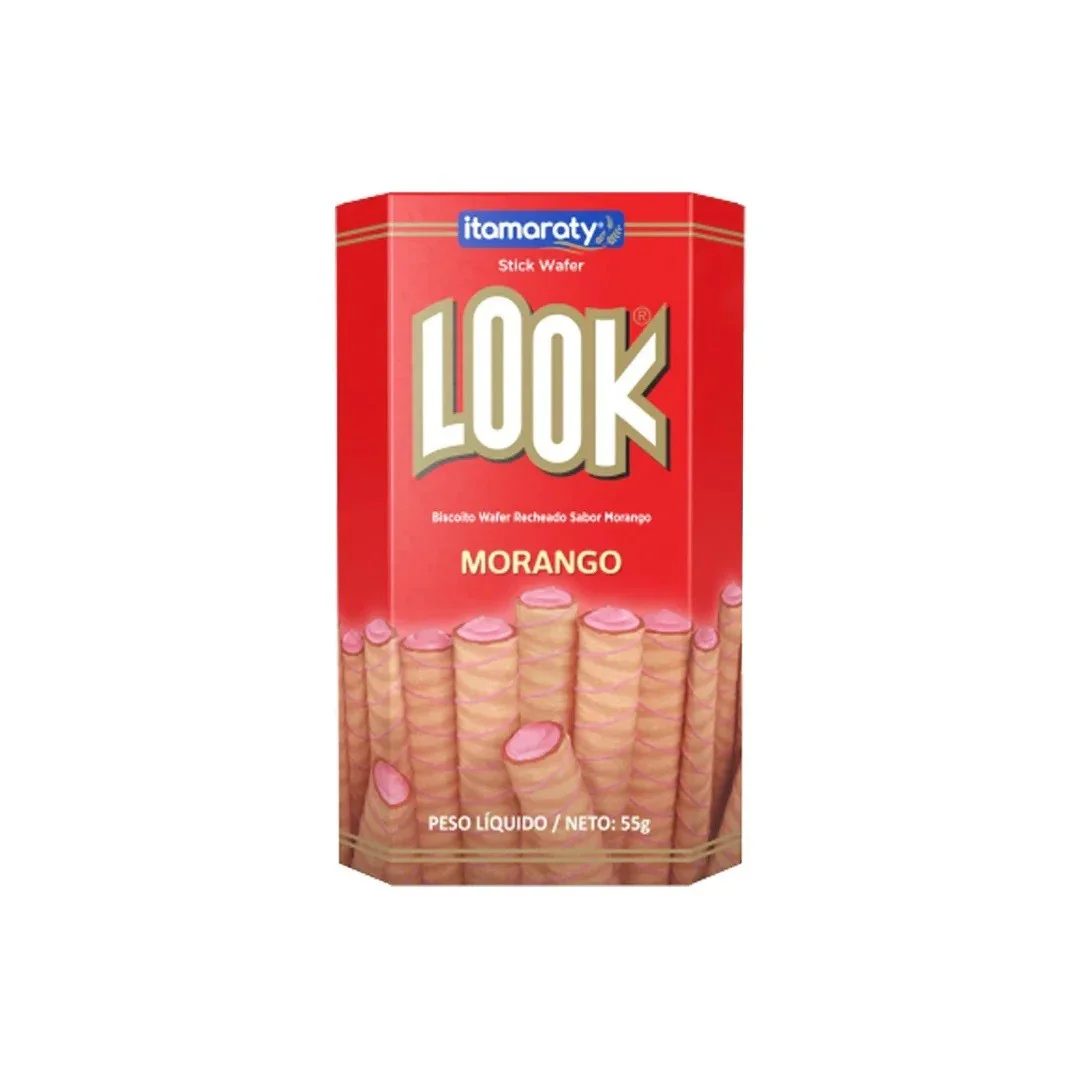 STICK LOOK WAFER MORANGO 55G
