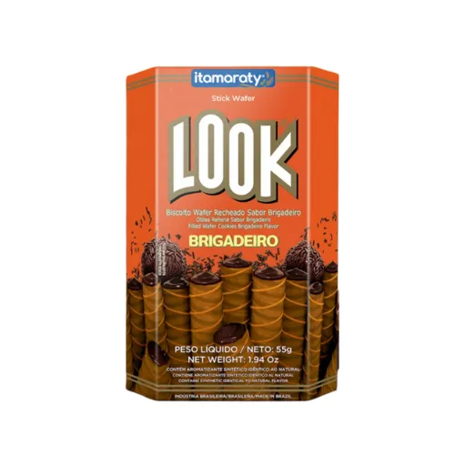 STICK LOOK WAFER BRIGADEIRO 55G