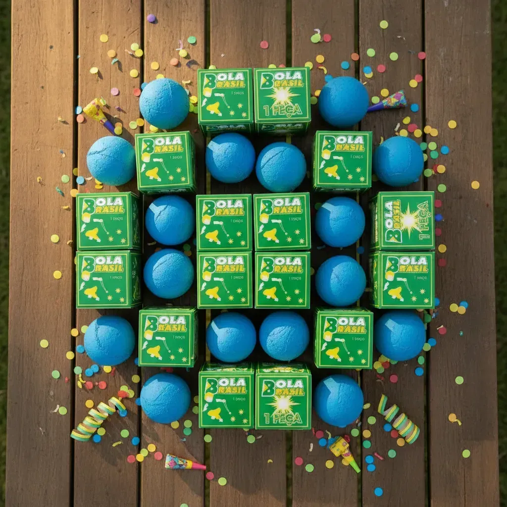 KIT C/15 BOLA BRASIL - Imagem 4