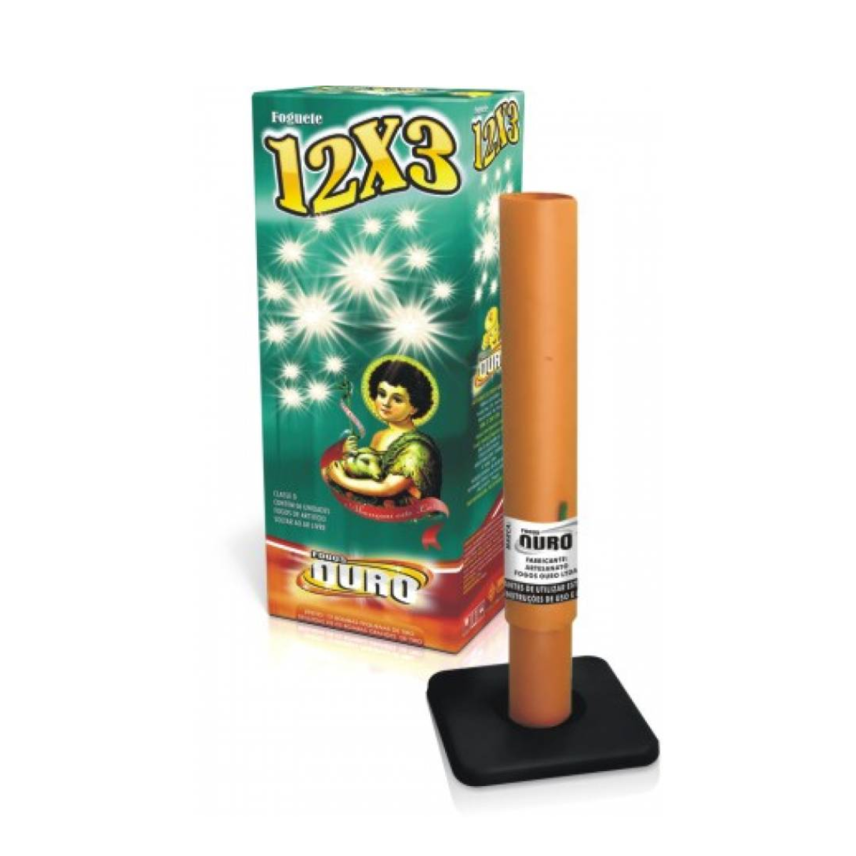 FOGUETE 12X3 UNITARIO