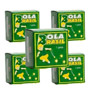 kit c/5 bola brasil