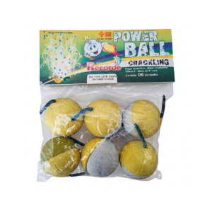 BOLINHA POWER BALL EFEITO CRACKLING C/6