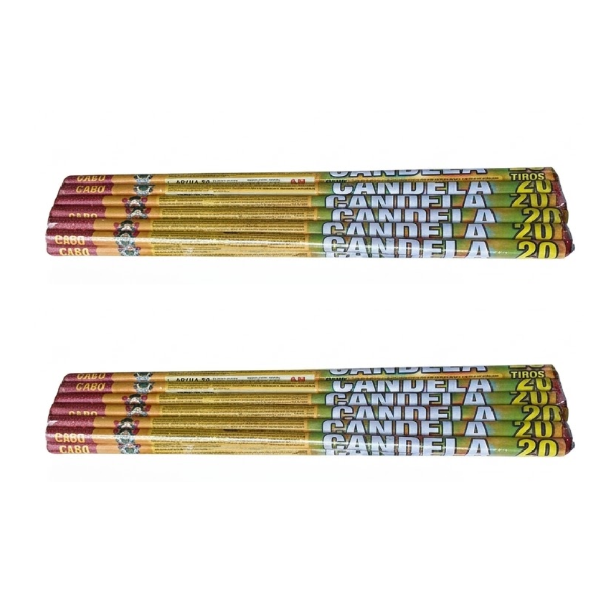24 CANDELA ROMANA C/20 BOLAS