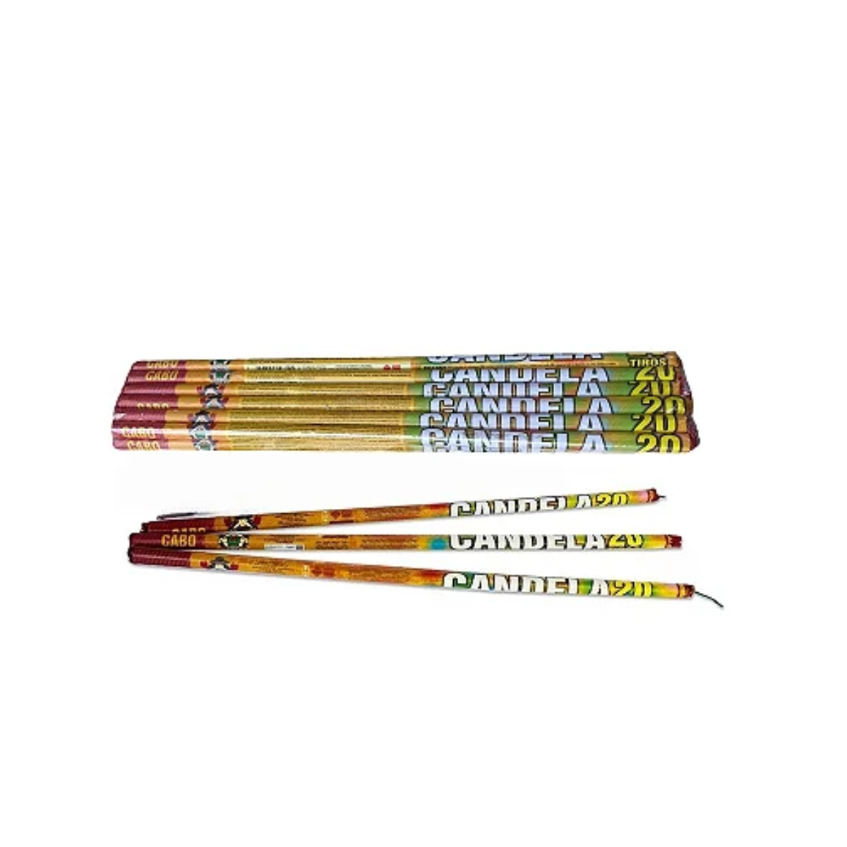12 CANDELA ROMANA C/20 BOLAS