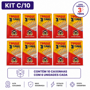 10 TRAQUE 3 TIROS