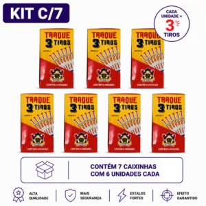7 TRAQUE GAUCHO 3 TIROS