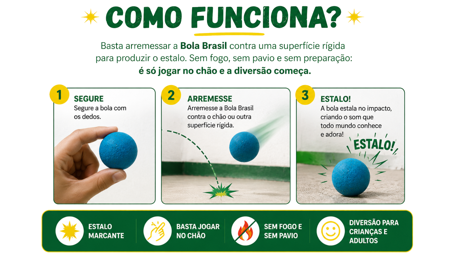 como funciona bola brasil