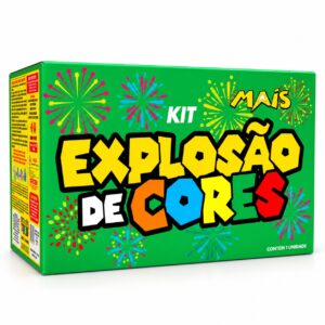 Girândola 468 Tiros Explosão de Cores