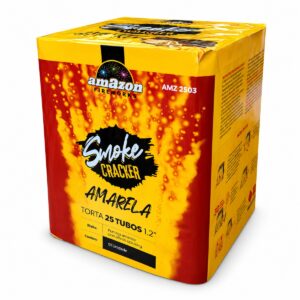 Torta Smoke Cracker Amarela