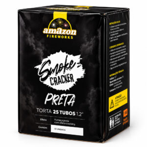 Torta Smoke Cracker Preta