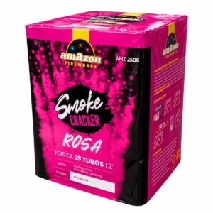 Torta Smoke Cracker Rosa