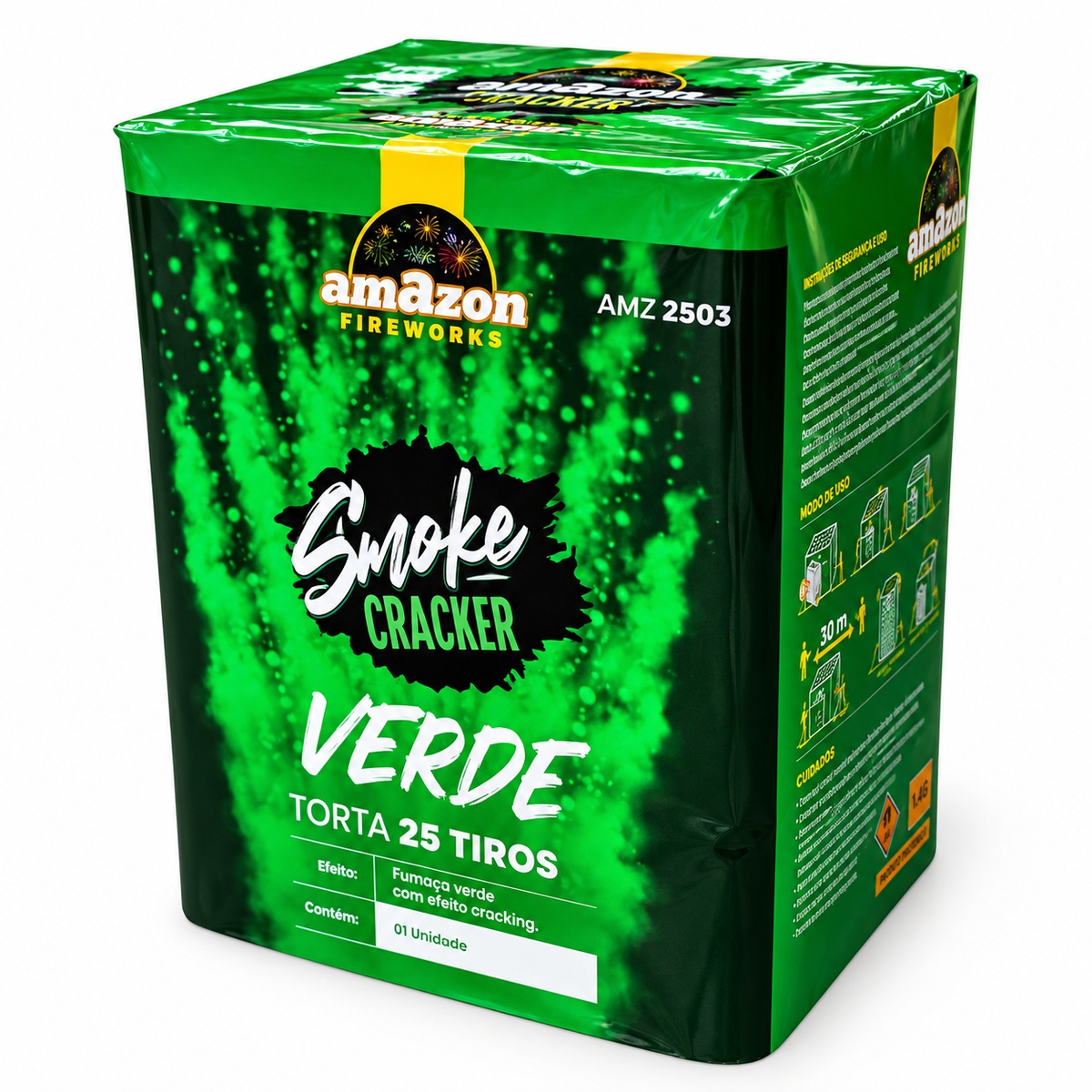 SMOKE COLLOR 25 TUBOS AMAZON VERDE